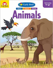 Load image into Gallery viewer, Evan-Moor Early Bird Animals Exercise Workbook for Preschoolers (Age 4-6)