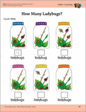 Load image into Gallery viewer, Evan-Moor Early Bird Insects Exercise Workbook for Preschoolers (Age 4-6)