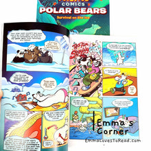 Load image into Gallery viewer, Science Comics: Polar Bears: Survival on the Ice