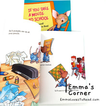 Load image into Gallery viewer, If You Take a Mouse to School by Laura Joffe Numeroff PB