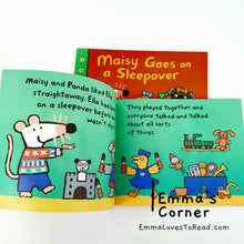 Load image into Gallery viewer, Maisy Goes on a Sleepover by Lucy Cousins PB