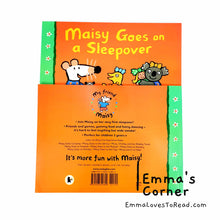 Load image into Gallery viewer, Maisy Goes on a Sleepover by Lucy Cousins PB