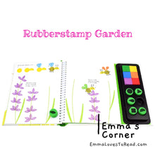 Load image into Gallery viewer, Usborne Rubber Stamp Activities Garden