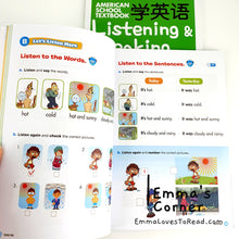 Load image into Gallery viewer, American School Textbook: Listening & Speaking Key Step 2