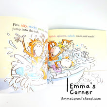 Load image into Gallery viewer, Five Little Monkeys Jump in the Bath by Eileen Christelow PB