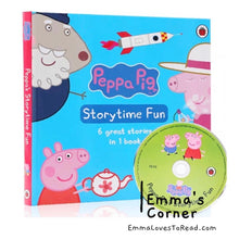 Load image into Gallery viewer, Peppa Pig Storytime Fun (6 stories in 1 with CD)