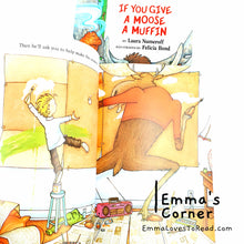 Load image into Gallery viewer, If You Give a Moose a Muffin by Laura Joffe Numeroff PB