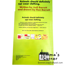Load image into Gallery viewer, Animals Should Definitely Not Wear Clothing by Judi Barrett PB
