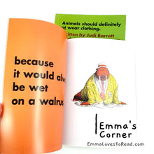 Load image into Gallery viewer, Animals Should Definitely Not Wear Clothing by Judi Barrett PB