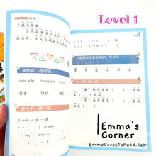 Load image into Gallery viewer, Chinese Reading Comprehension Practice for Primary 2 阅读理解 with Hanyu Pinyin HYPY CHI (3 books)