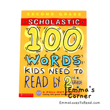 Load image into Gallery viewer, 100 Words Kids Need to Read by 2nd Grade Workbook (Primary 2) by Scholastic