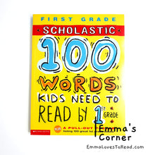 Load image into Gallery viewer, 100 Words Kids Need to Read by 1st Grade (Primary 1) by Scholastic