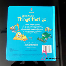 Load image into Gallery viewer, Usborne Look Inside Things that Go