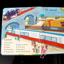Load image into Gallery viewer, Usborne Look Inside Things that Go