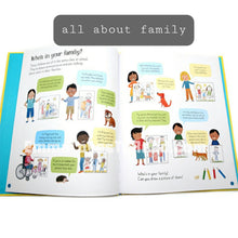 Load image into Gallery viewer, Usborne All About Series: Family, Friends, Feelings, Diversity and Worries and Fears