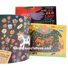 Load image into Gallery viewer, There Was an Old Lady Who Swallowed a Fly by Simms Taback PB