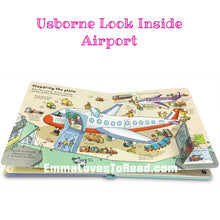 Load image into Gallery viewer, Usborne Look Inside Airport