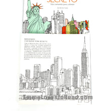 Load image into Gallery viewer, Nueva York Secreto (New York Secret) Spanish Colouring Book