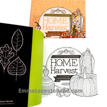 Load image into Gallery viewer, Home Harvest - A Hand-Crafted Colouring Book by Patrick Sullivan