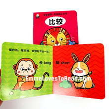 Load image into Gallery viewer, 宝宝的第一本洞洞认知书 Baby's First Bilingual Interactive Cognitive Board Book