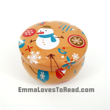 Load image into Gallery viewer, Essential Oil Infused Soy Wax Aromatic Candle - Christmas Metal Tin