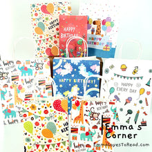 Load image into Gallery viewer, Birthday Kraft Paper Bag Goodie Bag Gift Bag (5pcs)