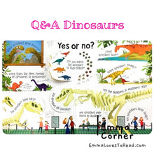 Load image into Gallery viewer, Usborne Lift-The-Flap Questions and Answers about Dinosaurs