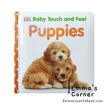 Load image into Gallery viewer, DK Baby Touch and Feel Puppies Baby Board Book