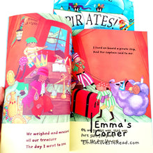Load image into Gallery viewer, Barefoot Sing-along Book: Port Side Pirates! by Oscar Seaworthy PB