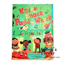 Load image into Gallery viewer, Barefoot Sing-along Book: Knick Knack Paddy Whack PB