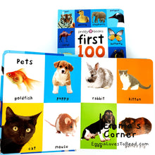Load image into Gallery viewer, First 100 Animals Padded Board Book by Priddy Baby