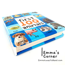 Load image into Gallery viewer, First 100 Animals Padded Board Book by Priddy Baby