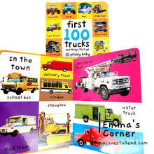 Load image into Gallery viewer, First 100 Trucks Padded Board Book by Priddy Baby