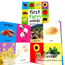 Load image into Gallery viewer, First Farm Words Board Book by Priddy Baby