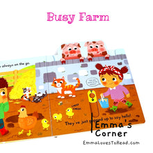 Load image into Gallery viewer, Campbell Busy Book: Busy Farm Interactive Board Book