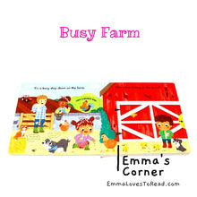Load image into Gallery viewer, Campbell Busy Book: Busy Farm Interactive Board Book