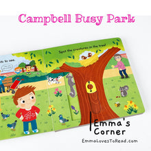 Load image into Gallery viewer, Campbell Busy Book: Busy Park Interactive Board Book