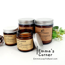 Load image into Gallery viewer, Silver Lid Hand Crafted Sox Wax Essential Oil Candle