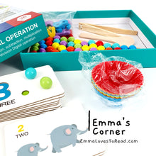 Load image into Gallery viewer, Montessori Wooden Counting Sorting Toy