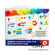 Load image into Gallery viewer, Montessori Wooden Counting Sorting Toy