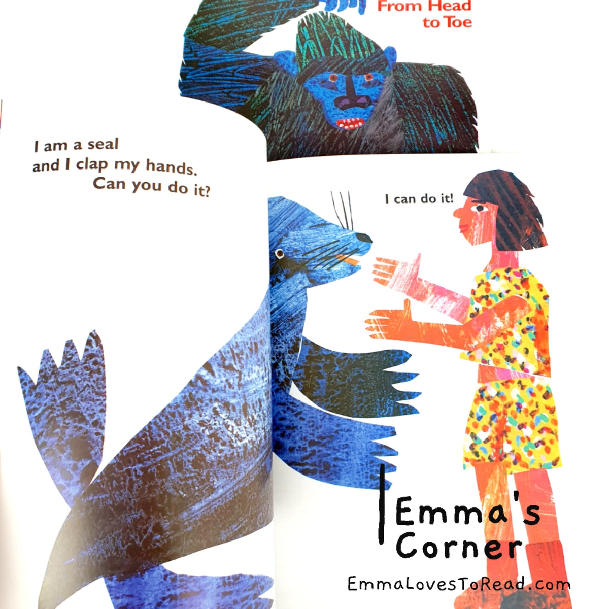 Paperback From Head to Toe by Eric Carle PB