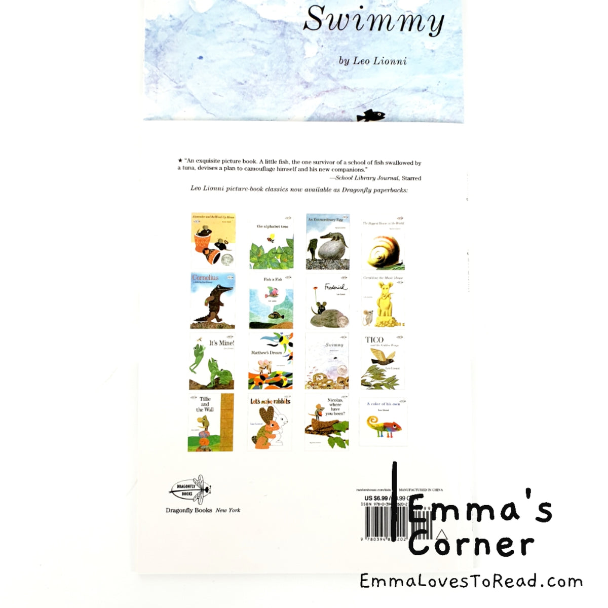 Книга: Swimmy - Leo Lionni. Купить книгу, читать рецензии, Swimmy, ISBN  9783407770097
