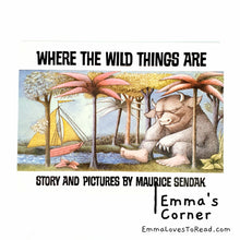 Load image into Gallery viewer, Where the wild things are by Maurice Sendak PB