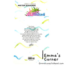 Load image into Gallery viewer, Mister Seahorse by Eric Carle PB