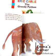 Load image into Gallery viewer, The Greedy Python by Eric Carle PB