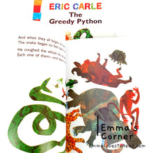 Load image into Gallery viewer, The Greedy Python by Eric Carle PB