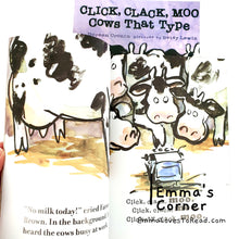Load image into Gallery viewer, Click, Clack, Moo Cows that Type by Doreen Cronin PB