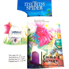 Load image into Gallery viewer, The Itsy Bitsy Spider by Iza Trapani PB