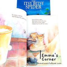 Load image into Gallery viewer, The Itsy Bitsy Spider by Iza Trapani PB