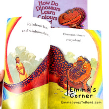 Load image into Gallery viewer, How Do Dinosaurs Learn Colours and Numbers? by Jane Yolen & Mark Teague PB